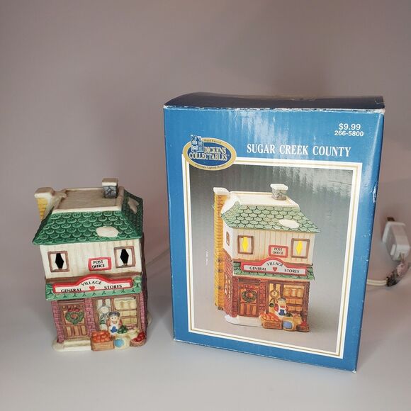 Vintage Dickens Collectables Sugar Creek County Village General Store 4” 1994 - Picture 1 of 7